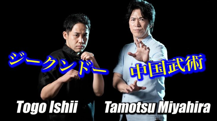 ジークンドー石井東吾と宮平保がついに出会った！Togo Ishii (JEET KUNE DO ) meets Tamotsu Miyahira (KUNG-FU)