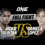 Jackie Buntan vs. Daniela Lopez | ONE Championship Full Fight