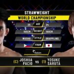 Joshua Pacio vs. Yosuke Saruta III | ONE Championship Full FIght