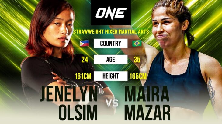 Jenelyn Olsim vs. Maira Mazar | Full Fight Replay