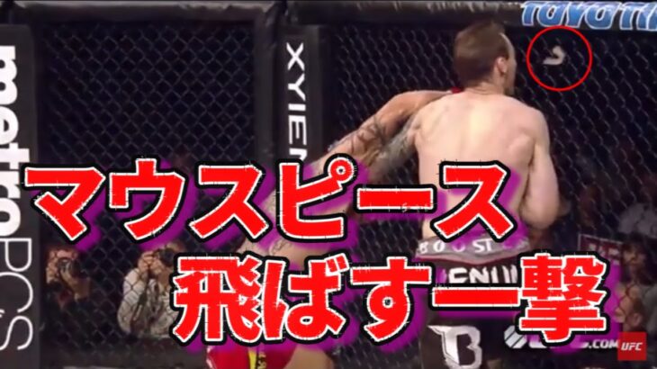 【格闘技】マウスピース飛ばす一撃がエグすぎた【MMA・キック・ボクシング】