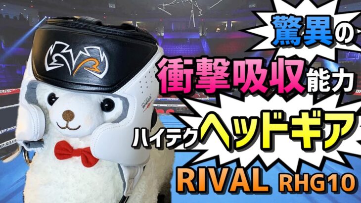 【最高品質ヘッドギア】 RIVAL RHG10 体を張ってレビュー ウイニングとの比較やUFCオープンフィンガーグローブでの衝撃テスト  ボクシング/総合格闘技/キックボクシング