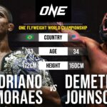 Adriano Moraes vs. Demetrious Johnson | Full Fight Replay