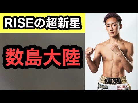 【RISE選手紹介】数島大陸　キックボクシング界に若き怪物現る【サラッと格闘技雑談】