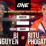 Bi Nguyen vs. Ritu Phogat | Full Fight Replay