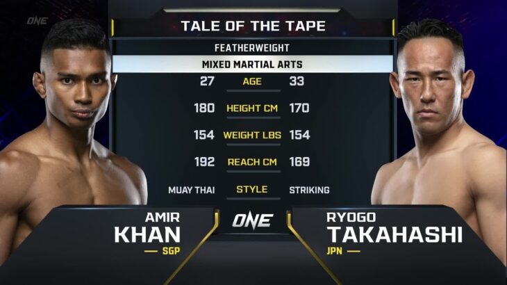 Amir Khan vs. Ryogo Takahashi | ONE Championship Full Fight