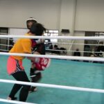 【選手試合】2022年4月10日　アマチュアキックボクシング協議会　岸野あやめ（HLCGYM）vs 森祥子選手（GRABS）