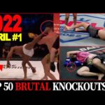 Top 50 MUAYTHA•MMA•KICKBOXING Brutal Knockouts【KO集】► APRIL 2022 #1.