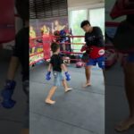 7歳児が本場タイでムエタイ体験🇹🇭 ＃Shorts