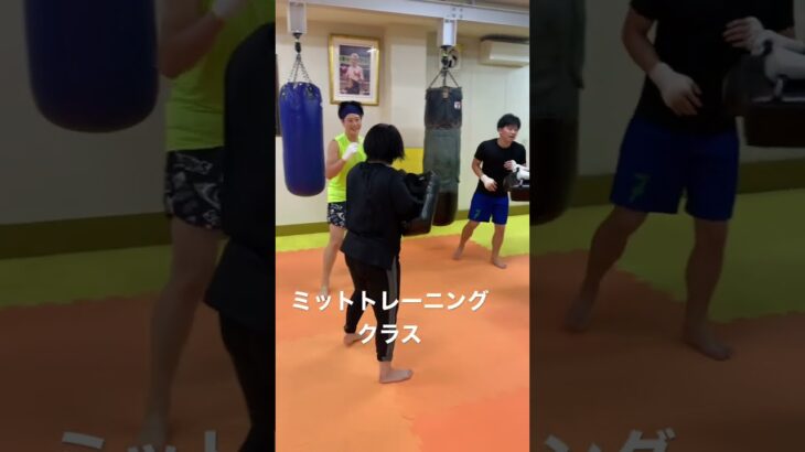 [キックボクシング   ダイエット　トレーニング]  ミットトレーニングクラス！！