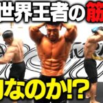 【ボディブロー対決】格闘家vsメンズフィジーク世界王者殴り合ってみた[K-1][格闘技][松倉信太郎]