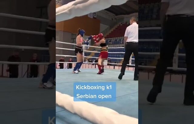 Kickboxing K1 Serbian Open 💪🥊 #shorts