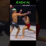 TOP 5 KNOCKOUTS of 2022 in 1 Minute! (ONE Championship) # 2🥊😱 RADIKAL Videos 🔥 #Shorts