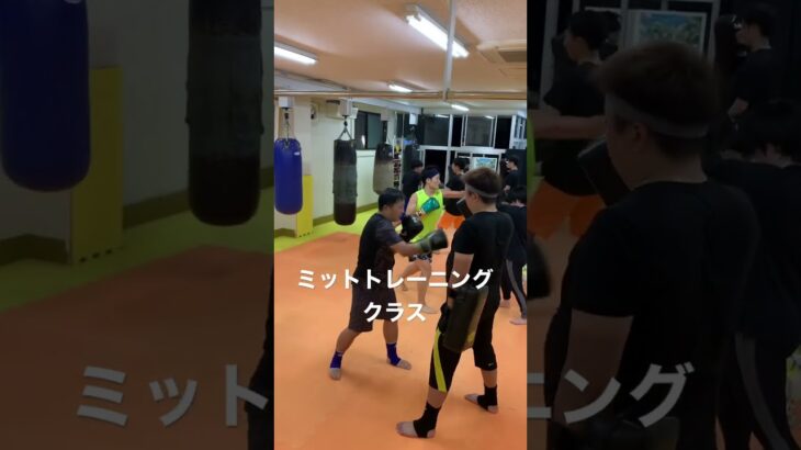 [キックボクシング   ダイエット　トレーニング] ミットトレーニングクラス！！
