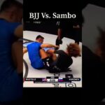 BJJ Vs. Sambo #bjj #jiujitsu #sambo #martialarts #mma #onechampionship #grappling #shorts #fyp