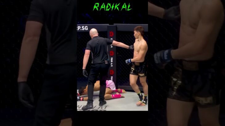 TOP 5 KNOCKOUTS of 2022 in 1 Minute! (ONE Championship) # 5🥊😱 RADIKAL Videos 🔥 #Shorts