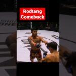 RODTANG”IRON MAN” COMEBACK #shorts #trending #viral #tiktok#youtubeshorts#onechampionship #mma