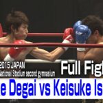 Taisuke Degai vs Keisuke Ishida 15.4.19 Yoyogi National Stadium second gymnasium