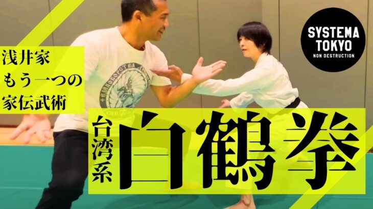 【初公開】浅井星光もう一つの家伝武術【白鶴拳】初公開