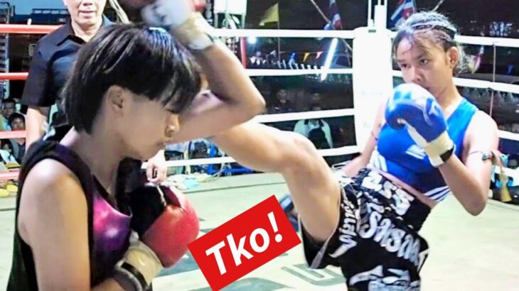 มาอย่างโหดTko! Muay Thai Fight! 女子 ムエタイ