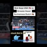 K1 fight Bob Sapp vs Ernesto Hoost