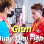 ใจแอ้นกำลังเริ่มครับGian! muaythai fight!!ムエタイ