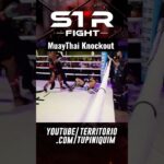 Muay Thai Knockout STR Fight #muaythai #sport #short #fight #k1 #youtubeshorts #mma #boxe