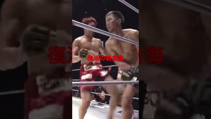 朝倉海ＶＳ元谷友貴#朝倉海#格闘技 #rizin #元谷友貴