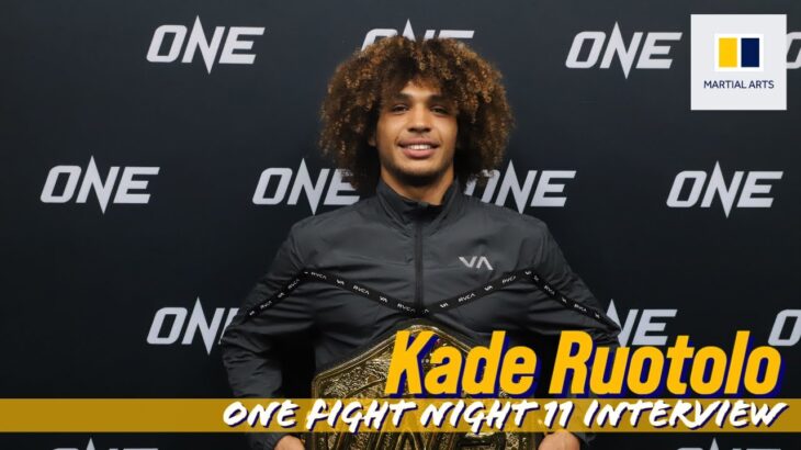 Kade Ruotolo ready for MMA switch | ONE Championship Fight Night 11