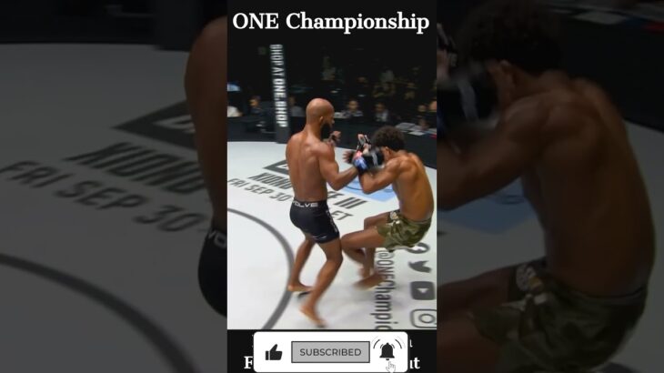 ONE Championship –  Demetrious Johnson Flying Knee Knockout #shorts