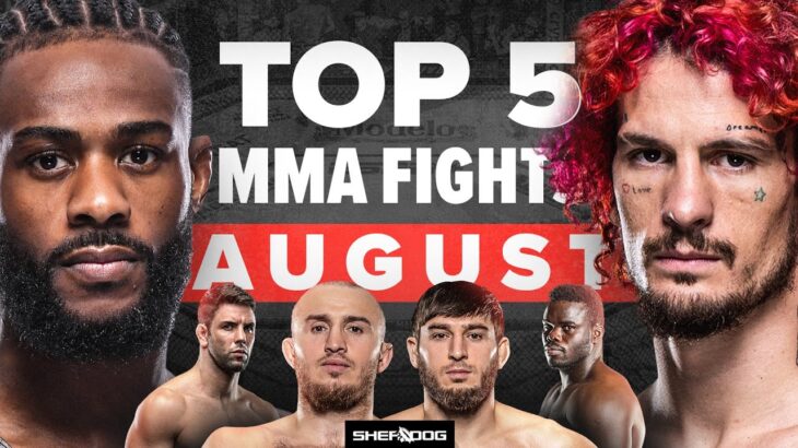 The Sheehan Show: Top 5 MMA Fights in August | UFC, PFL MMA and ONE Championship