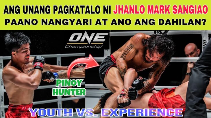 ANG UNANG PAGKATALO NI JHANLO MARK SANGIAO | TEAM LAKAY | ONE CHAMPIONSHIP | MMA