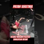 Resiko olahraga pertarungan sangatlah besar #mma #onechampionship