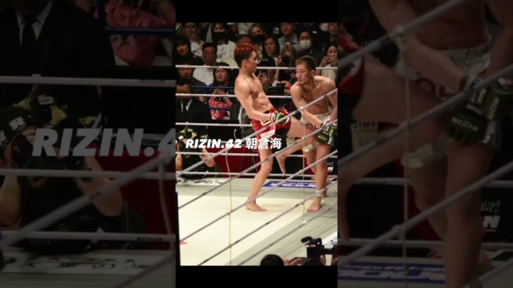 RIZIN.42 朝倉海vs元谷友貴 #rizin #rizin42  #総合格闘技  #朝倉海 #朝倉兄弟 #mma