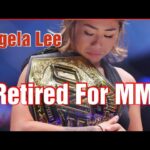Angela Lee  One Champion Announced Retired For MMA One Champion Staduim singapore