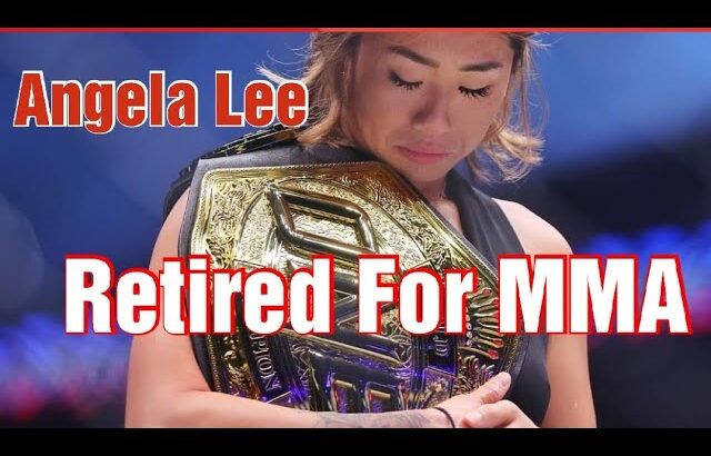 Angela Lee  One Champion Announced Retired For MMA One Champion Staduim singapore