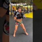 Bag workout #martialarts #sportmartialarts #combatsport #mma #onechampionship