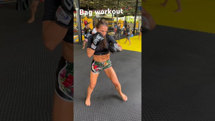 Bag workout #martialarts #sportmartialarts #combatsport #mma #onechampionship