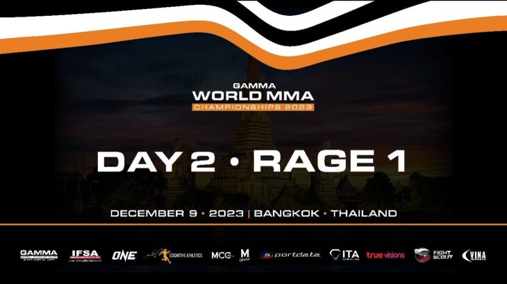 GAMMA – World MMA Championships 2023 – Day 2 – Rage 1