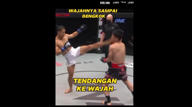 Tendangan Ke Wajah Yang Mengerikan #martialarts #mma #onechampionship #shortsfeed #shorts