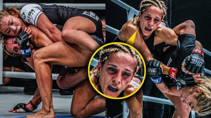 Women’s MMA War 🤯 Itsuki Hirata MAULED Nyrene Crowley