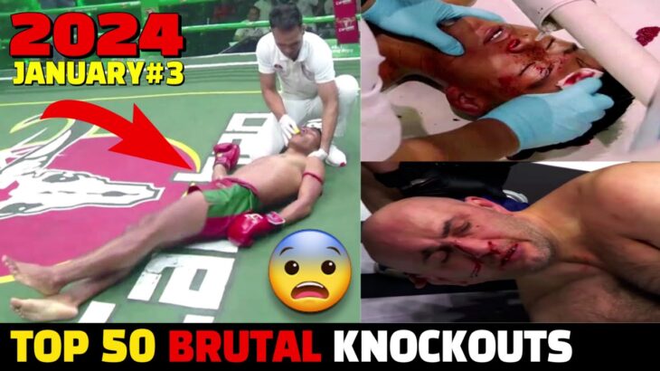 Top 50 MUAY THAI & MMA, BOXING Knockouts 🌎 January 2024 #3