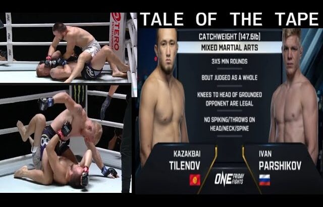 (MMA fighter) KAZAKBAI TILENOV 🇰🇬 VS🇷🇺 IVAN PARSHIKOV | One Championship | Highlights Fight 2024