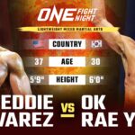 Rising Star Faced Legend ⚔ Ok Rae Yoon vs. Eddie Alvarez | Full Fight