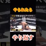 やられたらやり返す！ #shorts #abema #格闘技 #ブレイキングダウン #rizin #subscribe