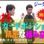 【ジークンドー】截拳道（ジークンドー）における実際のオンガードポジションの取り方　混ぜない　足さない生粋のジークンドー　タイニードラゴン　松岡ユタカ  ☆実技その１　パート２