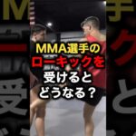 ボディビルダーがMMA選手のローキックを受けるとどうなる？#格闘技 #mma #ボディービルダー#ufc #ブレイキングダウン