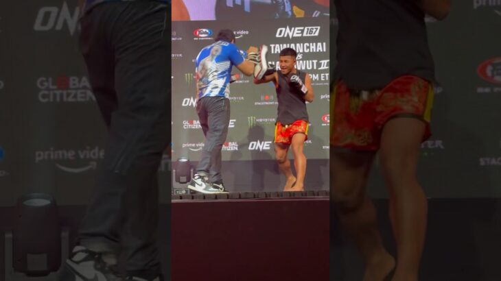 Rodtang Jitmuangnon ONE 167 open workout #onechampionship