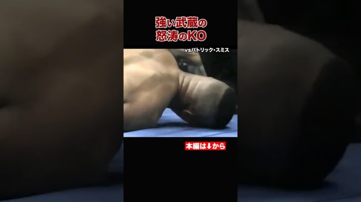 【K1全盛期】イメージを覆せ！強い武蔵の怒涛のKO　#shorts#K-1#格闘技#ko