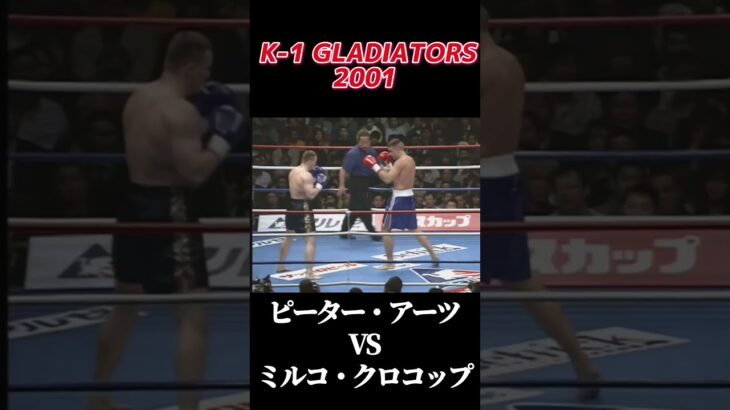 名勝負 ピーター・アーツ vs ミルコ・クロコップ K-1 GLADIATORS 2001 #k1